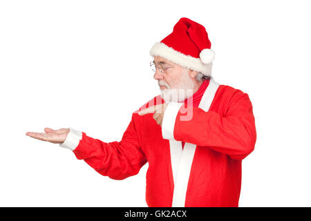 Il palmo della mano tesa Foto Stock