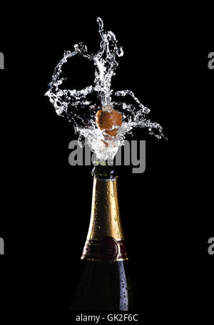 Bottiglia tappo dello champagne Foto Stock