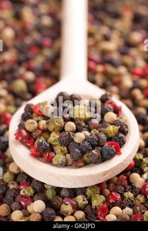 Pepe colore spice Foto Stock