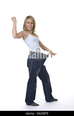 Salute della donna femmina Foto Stock