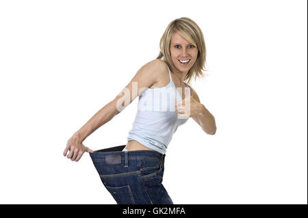 Salute della donna femmina Foto Stock