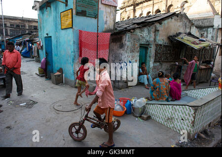 27 feb 2012, Calcutta, Bengala, India --- Calcutta, West Bengal, India --- Image by © Jeremy Horner Foto Stock