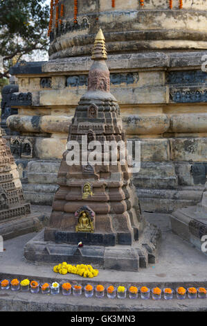 08 Mar 2012, India centrosettentrionale, India --- Bodh Gaya, Bihar, in India --- Image by © Jeremy Horner Foto Stock