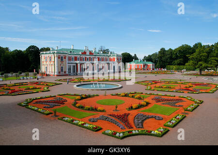 Il Palazzo Kadriorg e giardini Kadrioru Park, Tallinn, Estonia Foto Stock