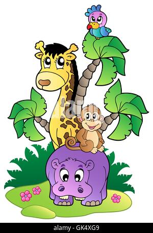 Fauna animale africa Foto Stock