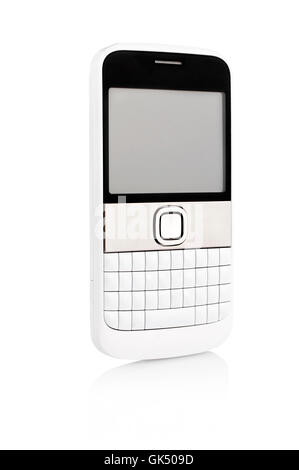 Chiudere telefono Foto Stock