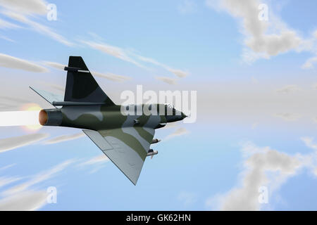 Jet fighter Foto Stock