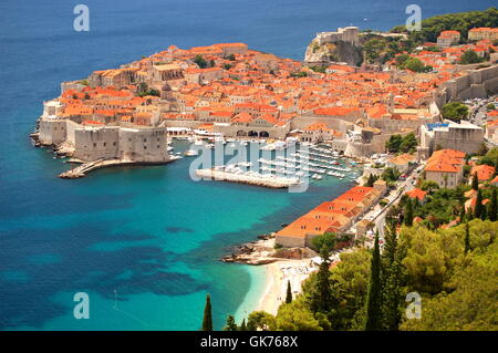 Dubrovnik in Croazia Foto Stock