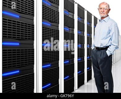 Server permanente si è ritirato Foto Stock
