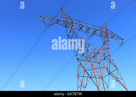 Energia elettrica di potenza Foto Stock