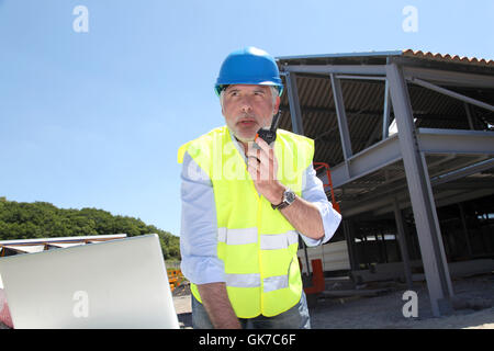 Talk parla di lingua Foto Stock