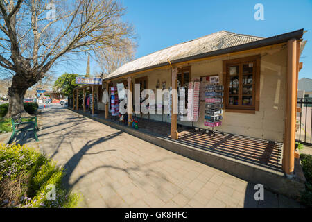 Hahndorf, in Sud Australia le pittoresche colline di Adelaide. Foto Stock