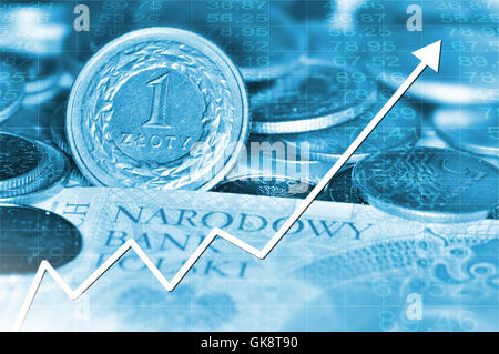 valuta a su Foto Stock