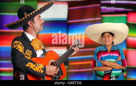 Donna giovane messicano Foto Stock