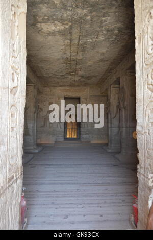 Ambu Simbel Foto Stock
