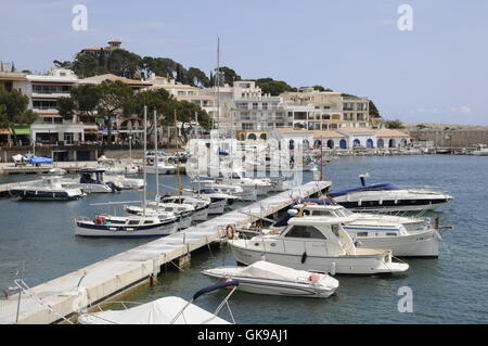 Porto di Cala Ratjada Foto Stock