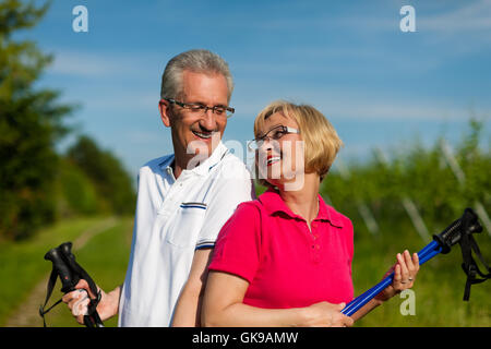 Donna sport sport Foto Stock