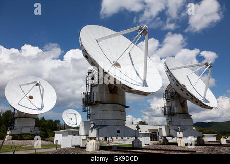 Osservatorio radio di Nobeyama (NRO) vicino a Minamimaki, Nagano, Giappone Foto Stock