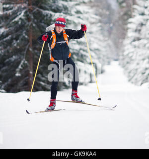 Sport inverno Foto Stock