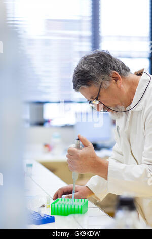 Laboratorio di ricerca chimica Foto Stock