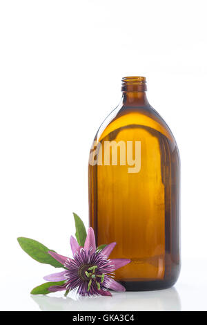 Fiore della passione aromaterapia olio essenziale Foto Stock