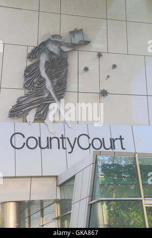 County Court Victoria a Melbourne in Australia. Foto Stock