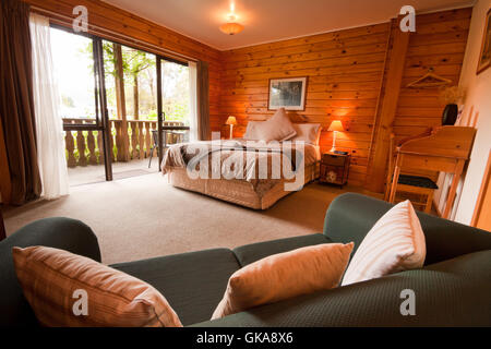 Room interior hotel Foto Stock
