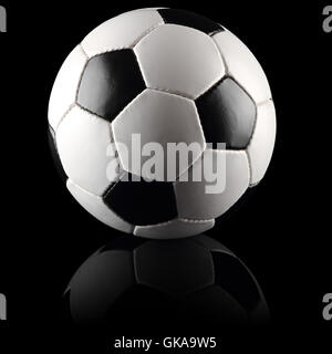 pallone da calcio 1 Foto Stock