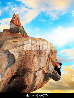 Gli esseri umani gli esseri umani persone Foto Stock