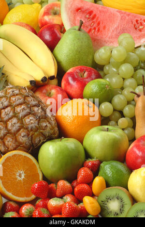 Varietà di frutto assortimento Foto Stock
