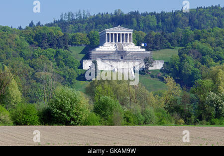 Walhalla vicino a Regensburg Foto Stock