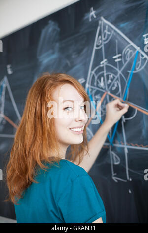 Ridere risate ridere Foto Stock
