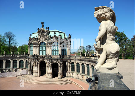 zwinger di Dresda Foto Stock