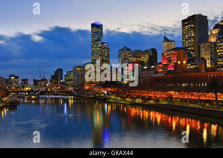 Blue Tower travel Foto Stock