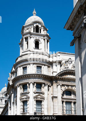 Vecchia guerra Edificio per uffici a Whitehall Foto Stock