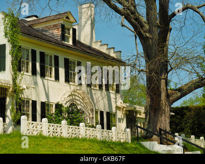 Aspetto, Saint Gaudens National Historic Site, Cornish, New Hampshire, STATI UNITI D'AMERICA Foto Stock