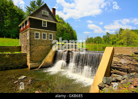 Blow Me Down Mill, Saint Gaudens National Historic Site, Cornish, New Hampshire, STATI UNITI D'AMERICA Foto Stock