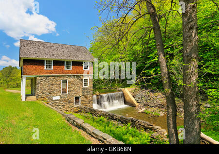 Blow Me Down Mill, Saint Gaudens National Historic Site, Cornish, New Hampshire, STATI UNITI D'AMERICA Foto Stock