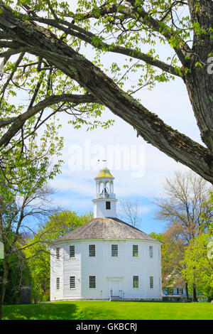 La Chiesa Rotonda, Richmond, Vermont, USA Foto Stock