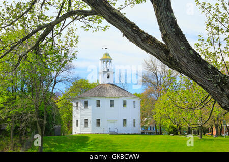 La Chiesa Rotonda, Richmond, Vermont, USA Foto Stock