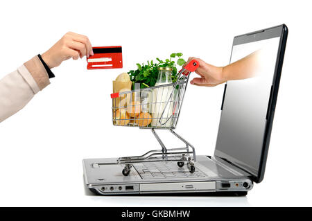 Cestello i rapporti aziendali deal Foto Stock