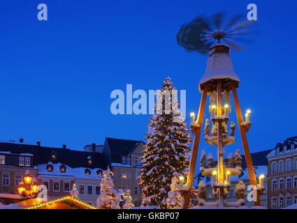 Annaberg-buchholz weihnachtsmarkt - annaberg-buchholz mercatino di Natale 17 Foto Stock