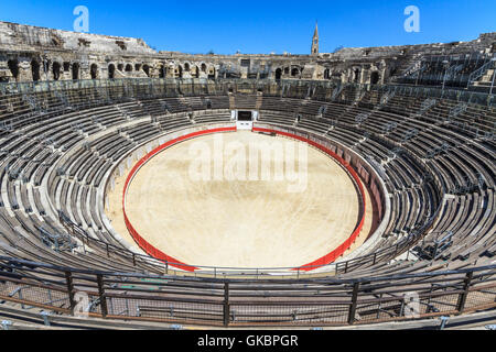 Blu all'interno monumento Foto Stock