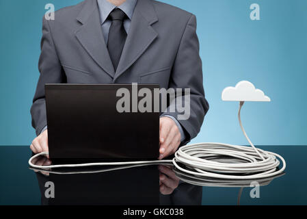 Laptop computer notebook Foto Stock