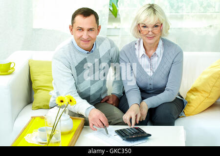 Donna Uomo gli esseri umani Foto Stock