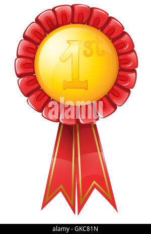 Oggetto modello isolato Foto Stock