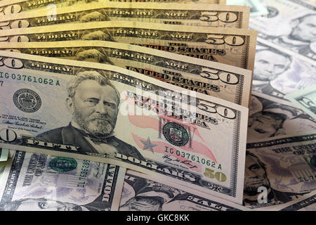 Dollaro valuta dollari Foto Stock