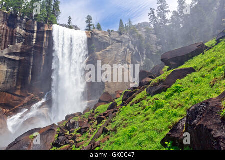 Parco di granito a cascata Foto Stock