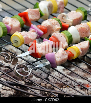 Cibo aliment grill Foto Stock