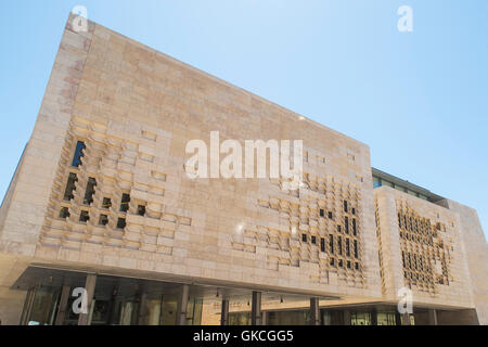 La Valletta, Malta. La Casa del Parlamento. Foto Stock